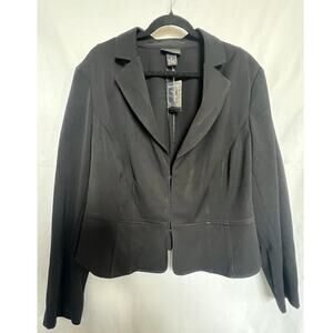 Lane Bryant Blazer, Black, Size 22, NWT, office
